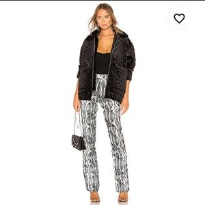 I AM GIA SLATER PANTS SNAKE SKIN